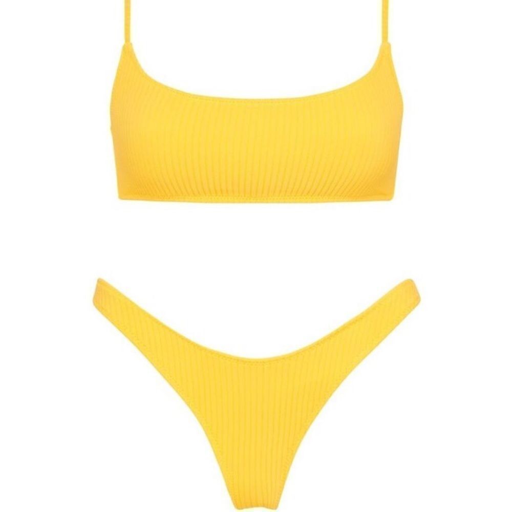 TRIANGL MICA NORMAL SUNSHINE RIB Bathing Suit NWT NO bag 🍋